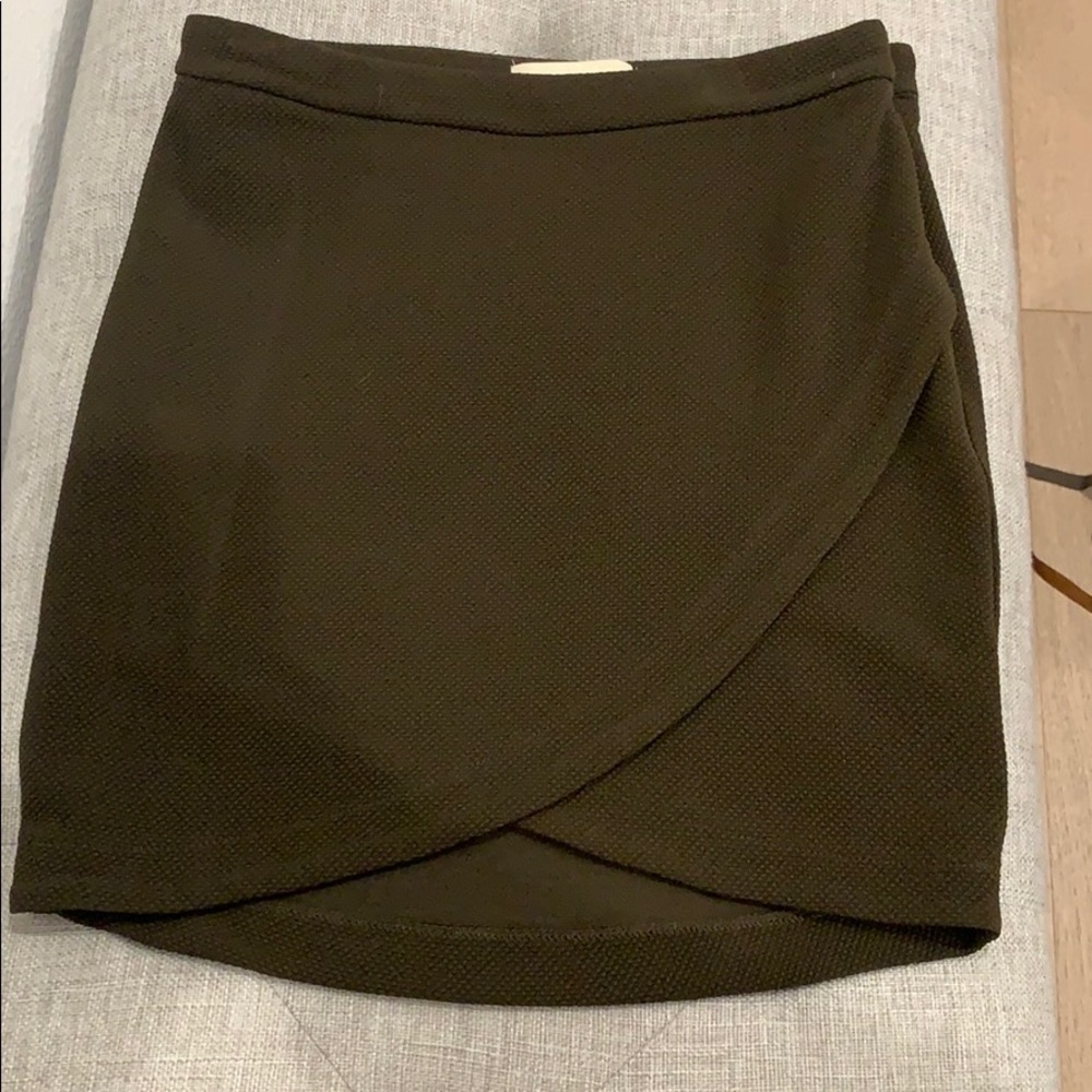 Green skirt